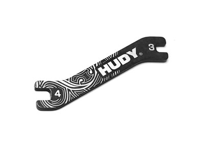 Hudy Turnbuckle Wrench 3 & 4mm - V2