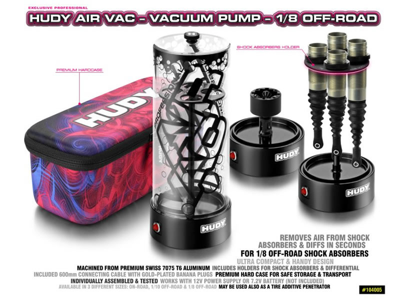 HUDY Air Vac - Vacuum Pump - 1/8 Off-Road