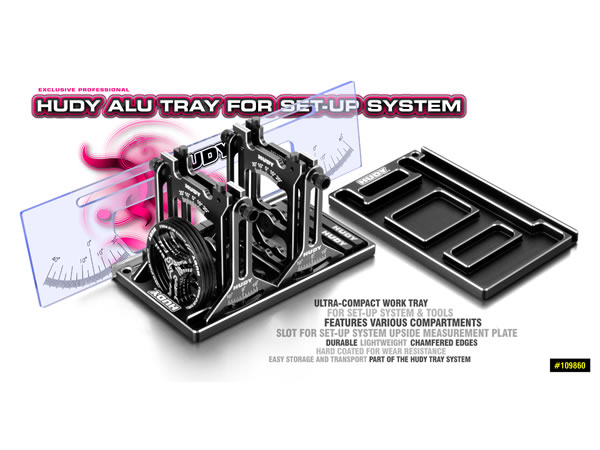 Hudy Alu Tray For Set-Up System